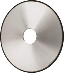 Made in USA - 6" Diam x 1-1/4" Hole x 1/8" Thick, N Hardness, 220 Grit Surface Grinding Wheel - Diamond, Type 1A1, Very Fine Grade - Exact Industrial Supply