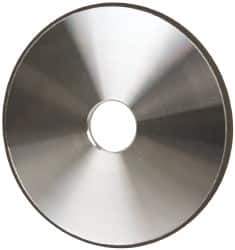 Made in USA - 6" Diam x 1-1/4" Hole x 1/4" Thick, N Hardness, 220 Grit Surface Grinding Wheel - Diamond, Type 1A1, Very Fine Grade - Exact Industrial Supply