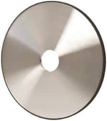 Made in USA - 7" Diam x 1-1/4" Hole x 1/4" Thick, N Hardness, 150 Grit Surface Grinding Wheel - Diamond, Type 1A1, Very Fine Grade - Exact Industrial Supply