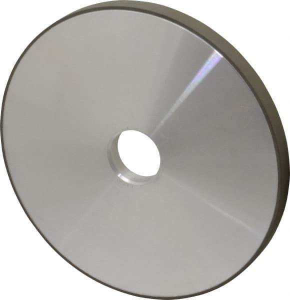 Made in USA - 7" Diam x 1-1/4" Hole x 1/2" Thick, N Hardness, 220 Grit Surface Grinding Wheel - Diamond, Type 1A1, Very Fine Grade - Exact Industrial Supply