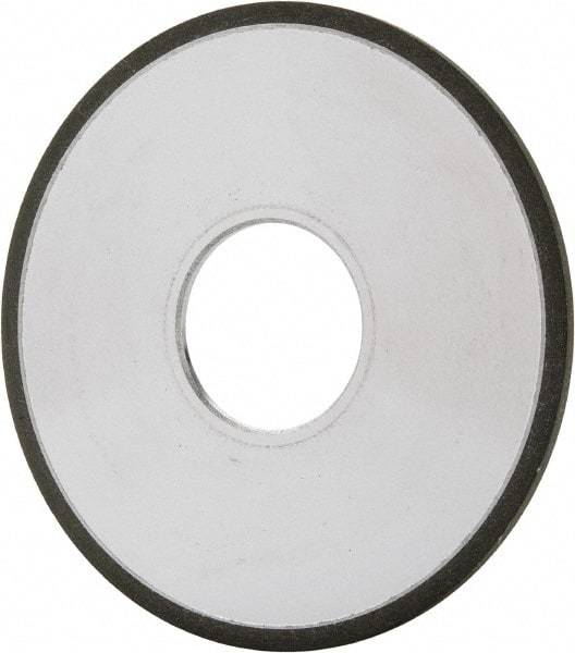 Made in USA - 4" Diam x 1-1/4" Hole x 1/8" Thick, N Hardness, 150 Grit Surface Grinding Wheel - Diamond, Type 1A1, Very Fine Grade - Exact Industrial Supply