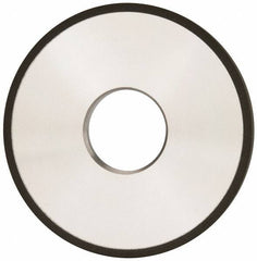 Made in USA - 4" Diam x 1-1/4" Hole x 1/4" Thick, N Hardness, 220 Grit Surface Grinding Wheel - Diamond, Type 1A1, Very Fine Grade - Exact Industrial Supply