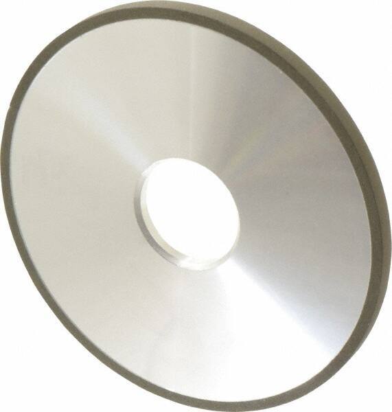 Made in USA - 5" Diam x 1-1/4" Hole x 1/4" Thick, N Hardness, 150 Grit Surface Grinding Wheel - Diamond, Type 1A1, Very Fine Grade - Exact Industrial Supply