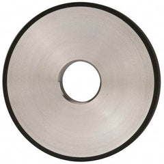 Made in USA - 5" Diam x 1-1/4" Hole x 1/2" Thick, N Hardness, 150 Grit Surface Grinding Wheel - Diamond, Type 1A1, Very Fine Grade - Exact Industrial Supply