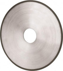 Made in USA - 6" Diam x 1-1/4" Hole x 1/16" Thick, N Hardness, 100 Grit Surface Grinding Wheel - Diamond, Type 1A1, Fine Grade - Exact Industrial Supply