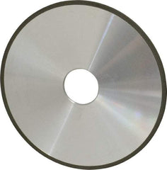 Made in USA - 6" Diam x 1-1/4" Hole x 1/8" Thick, N Hardness, 150 Grit Surface Grinding Wheel - Diamond, Type 1A1, Very Fine Grade - Exact Industrial Supply