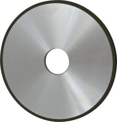 Made in USA - 6" Diam x 1-1/4" Hole x 1/4" Thick, N Hardness, 220 Grit Surface Grinding Wheel - Diamond, Type 1A1, Very Fine Grade - Exact Industrial Supply