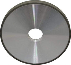 Made in USA - 6" Diam x 1-1/4" Hole x 1/2" Thick, N Hardness, 150 Grit Surface Grinding Wheel - Diamond, Type 1A1, Very Fine Grade - Exact Industrial Supply