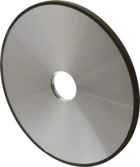 Made in USA - 7" Diam x 1-1/4" Hole x 1/4" Thick, N Hardness, 100 Grit Surface Grinding Wheel - Diamond, Type 1A1, Fine Grade - Exact Industrial Supply