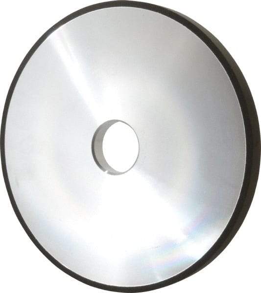 Made in USA - 7" Diam x 1-1/4" Hole x 1/2" Thick, N Hardness, 220 Grit Surface Grinding Wheel - Diamond, Type 1A1, Very Fine Grade - Exact Industrial Supply