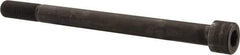 Value Collection - #0-80 UNF Hex Socket Drive, Socket Cap Screw - Alloy Steel, Black Oxide Finish, Fully Threaded, 1" Length Under Head - Exact Industrial Supply