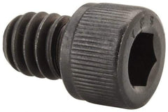 Value Collection - 1/4-20 UNC Hex Socket Drive, Socket Cap Screw - Alloy Steel, Black Oxide Finish, Fully Threaded, 5/16" Length Under Head - Exact Industrial Supply