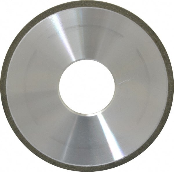 Made in USA - 4" Diam x 1-1/4" Hole x 1/8" Thick, 120 Grit Surface Grinding Wheel - Exact Industrial Supply