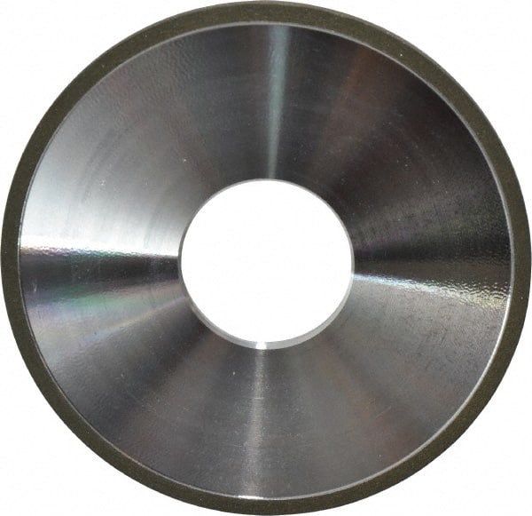 Made in USA - 4" Diam x 1-1/4" Hole x 1/8" Thick, 150 Grit Surface Grinding Wheel - Exact Industrial Supply