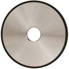 Made in USA - 6" Diam x 1-1/4" Hole x 3/8" Thick, 120 Grit Surface Grinding Wheel - Type 1A1, Fine Grade - Exact Industrial Supply