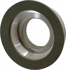 Made in USA - 3" Diam, 1-1/4" Hole Size, 7/8" Overall Thickness, 150 Grit, Type 11 Tool & Cutter Grinding Wheel - Very Fine Grade, Diamond - Exact Industrial Supply