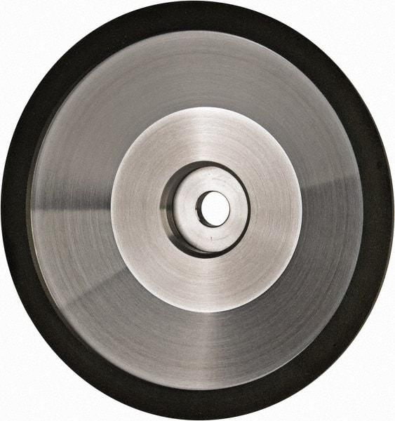 Made in USA - 6" Diam, 1-1/4" Hole Size, 1" Overall Thickness, 150 Grit, Type 12 Tool & Cutter Grinding Wheel - Very Fine Grade, Diamond - Exact Industrial Supply