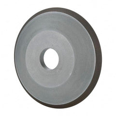 Made in USA - 6" Diam, 1-1/4" Hole Size, 3/4" Overall Thickness, 150 Grit, Type 15 Tool & Cutter Grinding Wheel - Very Fine Grade, Diamond - Exact Industrial Supply