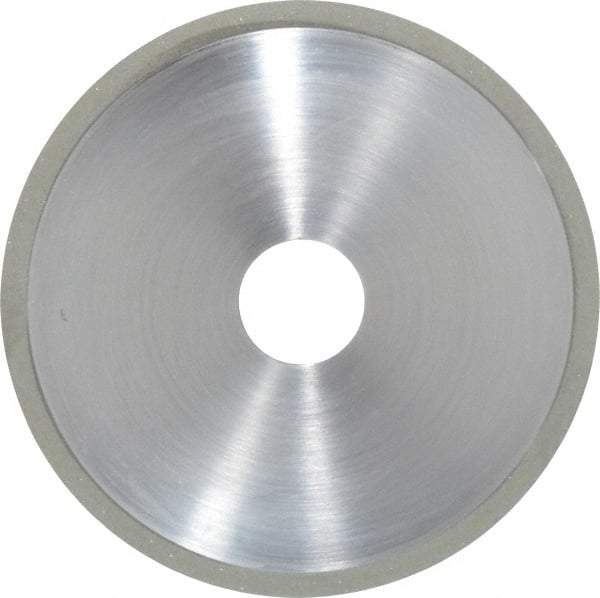 Made in USA - 6" 100 Grit Diamond Cutoff Wheel - 0.045" Thick, 1-1/4" Arbor, Use with Circular Saws - Exact Industrial Supply