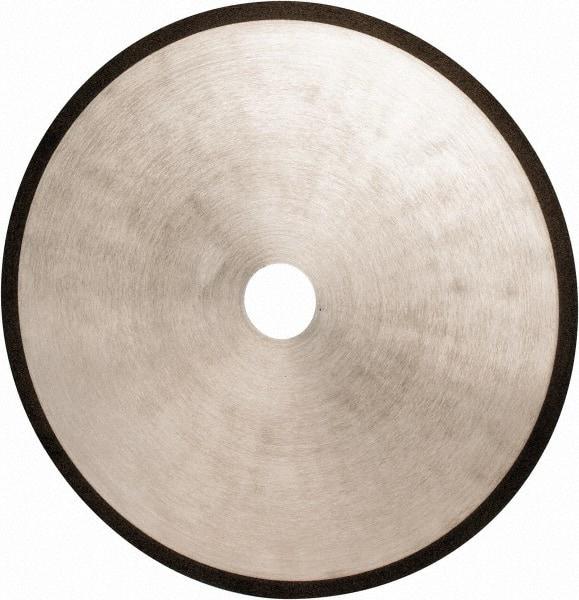 Made in USA - 10" 100 Grit Diamond Cutoff Wheel - 1-1/4" Arbor, Use with Circular Saws - Exact Industrial Supply