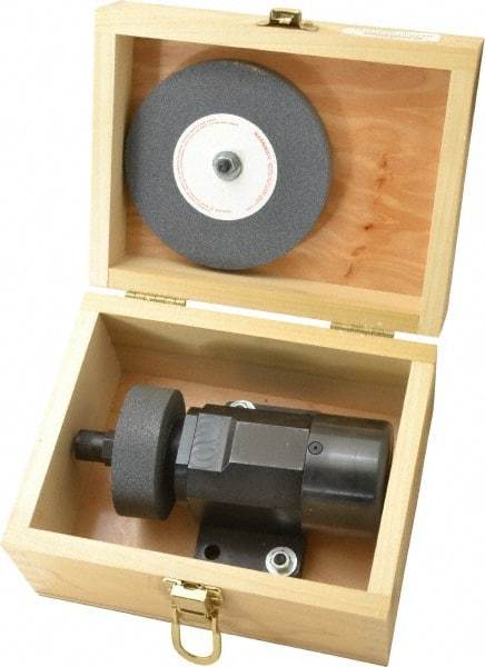 Made in USA - Truing Device - Includes (1) 3 x 1 x 1/2" Grinding Wheel - Exact Industrial Supply