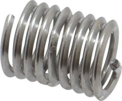 Heli-Coil - Single Insert, #8-32 UNC, 2D, Nitronic 60 Stainless Steel Screw Locking Insert - 8-3/8 Free Coils, 0.328 Inch Overall Length, 0.205 to 0.22 Inch Outside Diameter, with Tang, 18-8 Material Grade - Exact Industrial Supply