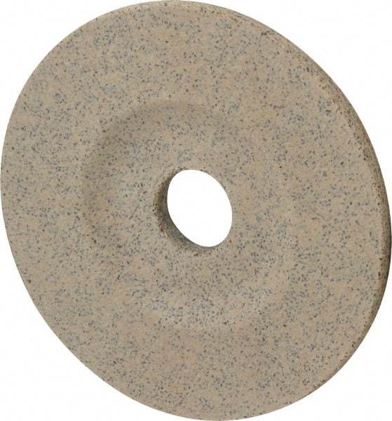 Cratex - 24 Grit, 4-1/2" Wheel Diam, 1/4" Wheel Thickness, 7/8" Arbor Hole, Type 27 Depressed Center Wheel - Aluminum Oxide, Compatible with Angle Grinder - Exact Industrial Supply