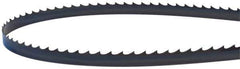 Lenox - 6 TPI, 7' 8" Long x 1/4" Wide x 0.025" Thick, Welded Band Saw Blade - Carbon Steel, Toothed Edge, Raker Tooth Set, Flexible Back, Contour Cutting - Exact Industrial Supply