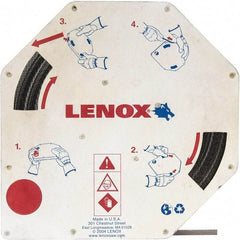 Lenox - 6 HK TPI, 7' 5" Long x 1/2" Wide x 0.025" Thick, Welded Band Saw Blade - Carbon Steel, Toothed Edge - Exact Industrial Supply