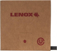 Lenox - 3/4" x 100' x 0.032" Carbon Steel Band Saw Blade Coil Stock - 10 TPI, Toothed Edge, Straight Form, Raker Set, Hard Back, Constant Pitch, Contour Cutting - Exact Industrial Supply