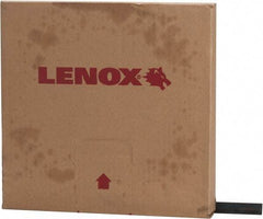 Lenox - 3/4" x 100' x 0.032" Carbon Steel Band Saw Blade Coil Stock - 14 TPI, Toothed Edge, Straight Form, Raker Set, Hard Back, Constant Pitch, Contour Cutting - Exact Industrial Supply