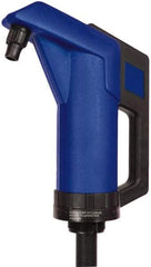 Tuthill - 3/4" Outlet, Polypropylene Hand Operated Piston Pump - 11 oz per Stroke, 22" OAL, For Diesel Exhaust Fluid - Exact Industrial Supply