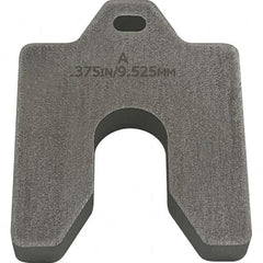 Maudlin Products - Metal Shim Stock Type: Slotted Shim Material: Stainless Steel - Exact Industrial Supply