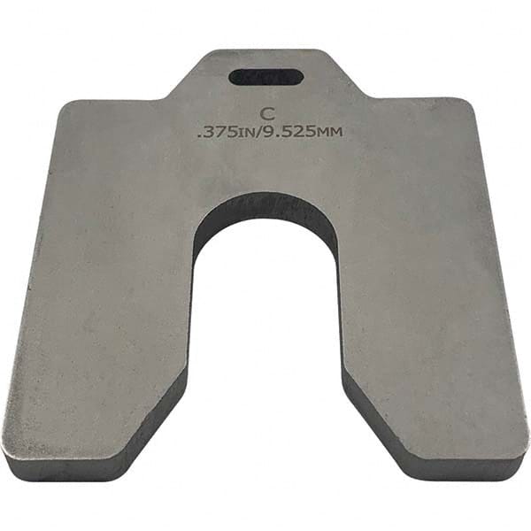 Maudlin Products - Metal Shim Stock Type: Slotted Shim Material: Stainless Steel - Exact Industrial Supply