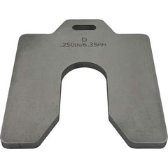 Maudlin Products - Metal Shim Stock Type: Slotted Shim Material: Stainless Steel - Exact Industrial Supply