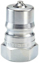 Parker - 1-5/16-12 SAE ORB Steel Hydraulic Hose Female Straight Thread Nipple - 2,000 psi - Exact Industrial Supply