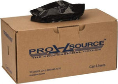 PRO-SOURCE - 1.55 mil Thick, Heavy-Duty Trash Bags - 43" Wide x 48" High, Black - Exact Industrial Supply