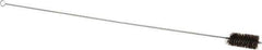 PRO-SOURCE - 4-1/2" Long x 2" Diam Horsehair Bristle Brush - Single Spiral, 40-1/2" OAL, 0.005" Filament Diam, 0.187" Shank Diam - Exact Industrial Supply