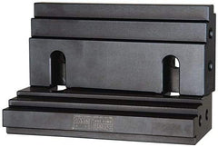 Snap Jaws - 6" Wide x 2-3/4" High x 2-1/2" Thick, Triple Step Vise Jaw - Soft, Steel, Fixed Jaw, Compatible with 6" Vises - Exact Industrial Supply