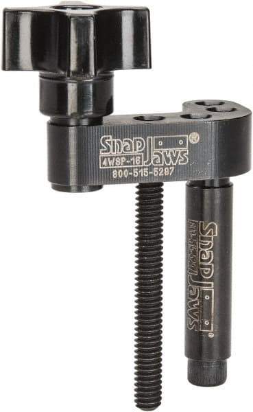 Snap Jaws - 6 Piece Vise Work Stop - Steel - Exact Industrial Supply