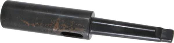 Collis Tool - MT2 Inside Morse Taper, MT2 Outside Morse Taper, Extension Morse Taper to Morse Taper - 6-13/16" OAL, Steel - Exact Industrial Supply