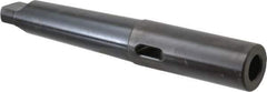 Collis Tool - MT2 Inside Morse Taper, MT4 Outside Morse Taper, Extension Morse Taper to Morse Taper - 8-9/16" OAL, Steel - Exact Industrial Supply