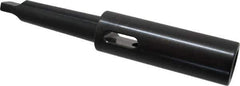 Collis Tool - MT3 Inside Morse Taper, MT3 Outside Morse Taper, Extension Morse Taper to Morse Taper - 8-1/2" OAL, Steel - Exact Industrial Supply