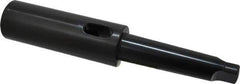Collis Tool - MT4 Inside Morse Taper, MT4 Outside Morse Taper, Extension Morse Taper to Morse Taper - 10-7/16" OAL, Steel - Exact Industrial Supply