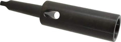 Collis Tool - MT5 Inside Morse Taper, MT4 Outside Morse Taper, Extension Morse Taper to Morse Taper - 11-13/16" OAL, Steel - Exact Industrial Supply