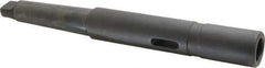 Collis Tool - MT4 Inside Morse Taper, MT3 Outside Morse Taper, Extension Morse Taper to Morse Taper - 12-11/16" OAL, Steel - Exact Industrial Supply