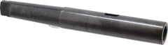 Collis Tool - MT4 Inside Morse Taper, MT5 Outside Morse Taper, Extension Morse Taper to Morse Taper - 14-15/16" OAL, Steel - Exact Industrial Supply