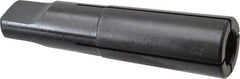Collis Tool - 7/8 Inch Tap, 1-29/32 Inch Tap Entry Depth, MT4 Taper Shank, Split Sleeve Tapping Driver - 3/8 Inch Projection, 0.697 Inch Tap Shank Diameter, 0.523 Inch Tap Shank Square - Exact Industrial Supply
