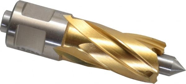 Hougen - 11/16" Diam x 1" Deep High Speed Steel Annular Cutter - Exact Industrial Supply