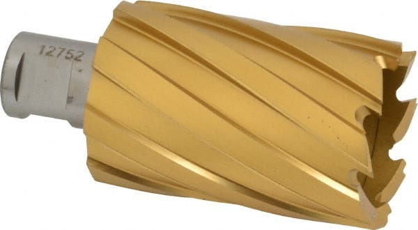 Hougen - 1-5/8" Diam x 2" Deep High Speed Steel Annular Cutter - Exact Industrial Supply